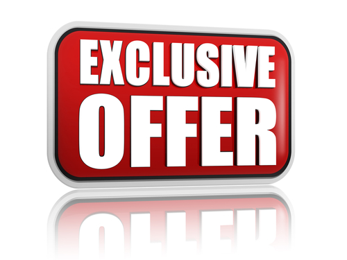 How do we get exclusive offers for you?