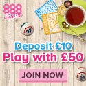 888Ladies bingo banner