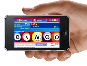 How does mobile bingo work?