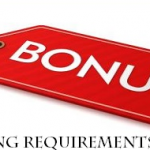 Minimum wagering requirements