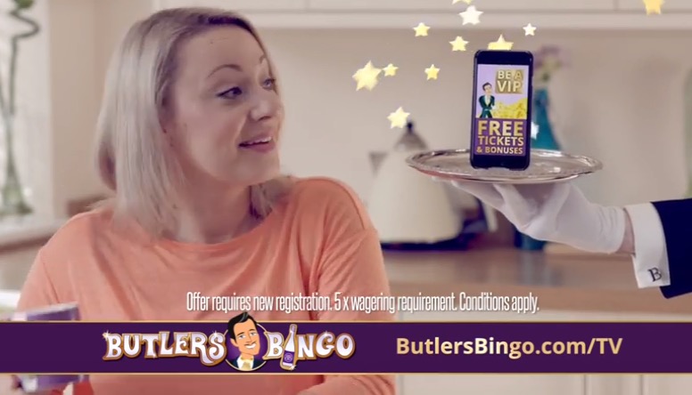 Butlers Bingo TV advert