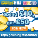 William Hill Bingo November Promotions
