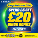 Win A Share of £25,000 This Weekend At Coral Bingo