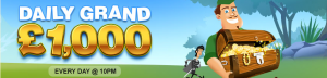 Win £1000 Daily With Robin Hood Bingo's Daily Grand Game 
