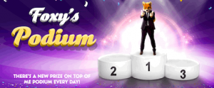 Climb Foxy's Podium To Win A Surprise Gift