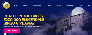 Win A Share Of £200,000 Playing Death In The Dales At Gala Bingo