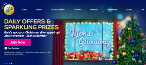 Win Cash And Prizes With Gala Bingo Festive Giveaway