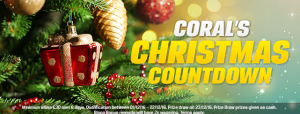 Up to £1,000 Up for Grabs with the Coral Christmas Countdown