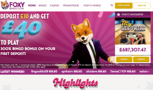 New Welcome Offer at Foxy Bingo