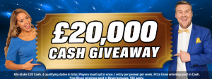 The Coral Bingo £20,000 Cash Giveaway