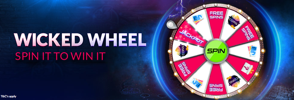 Win Bonus Spins, Cash Bonus And Mystery Prizes At Wicked Jackpots