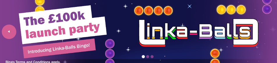 Free Linka-Balls Bingo Game at Mecca Bingo