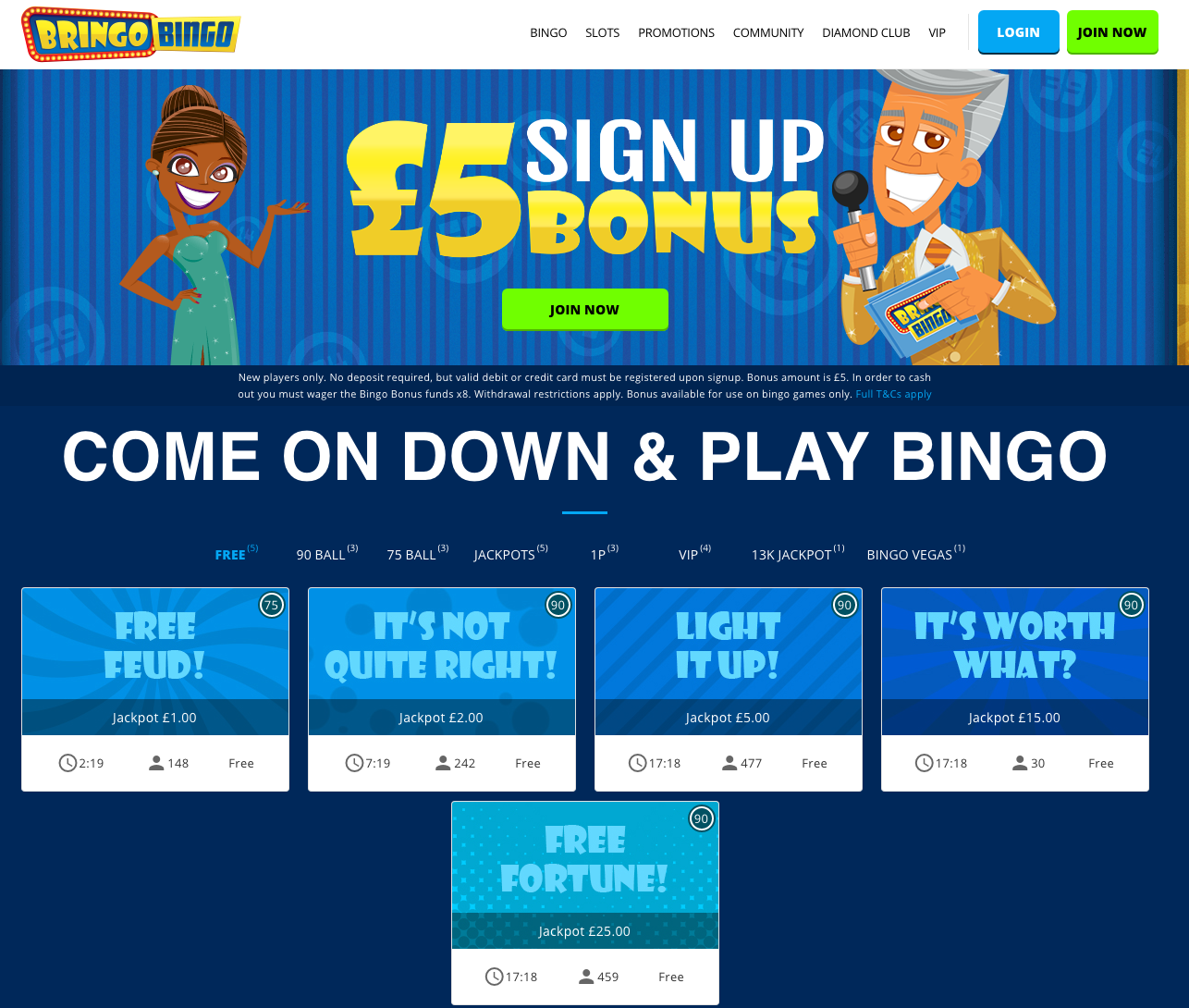 A Host of Tempting Promotions At Bringo Bingo