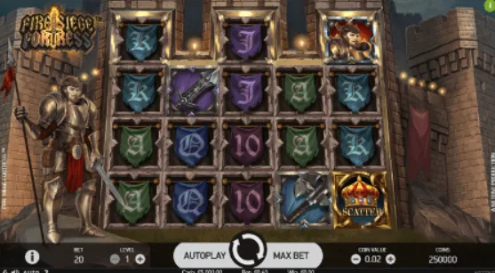 NetEnt Released Fire Siege Fortress Slot Exclusively at Betsson