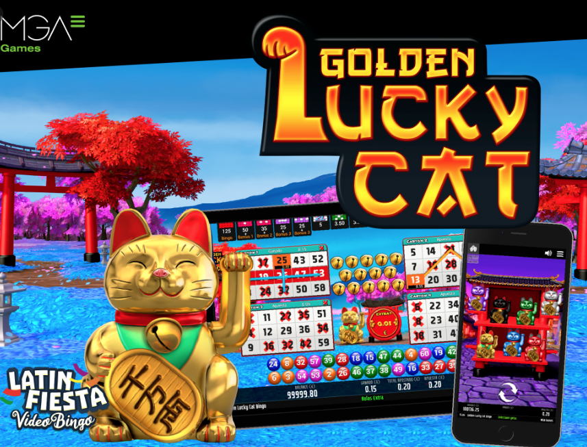 Golden Lucky Cat Video Bingo Arrives This Month