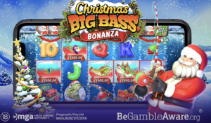 Pragmatic Play adds a Sprinkle of Festive Sparkle to its Big Bass Bonanza Slot