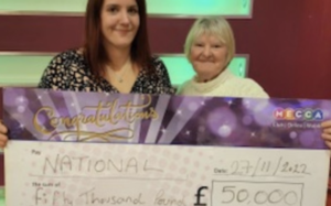Oldham Mecca Bingo Player wins £50,000 Jackpot