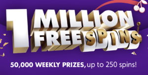50,000 weekly prizes, and up to 250 Free Spins Up For Grabs at JackpotJoy