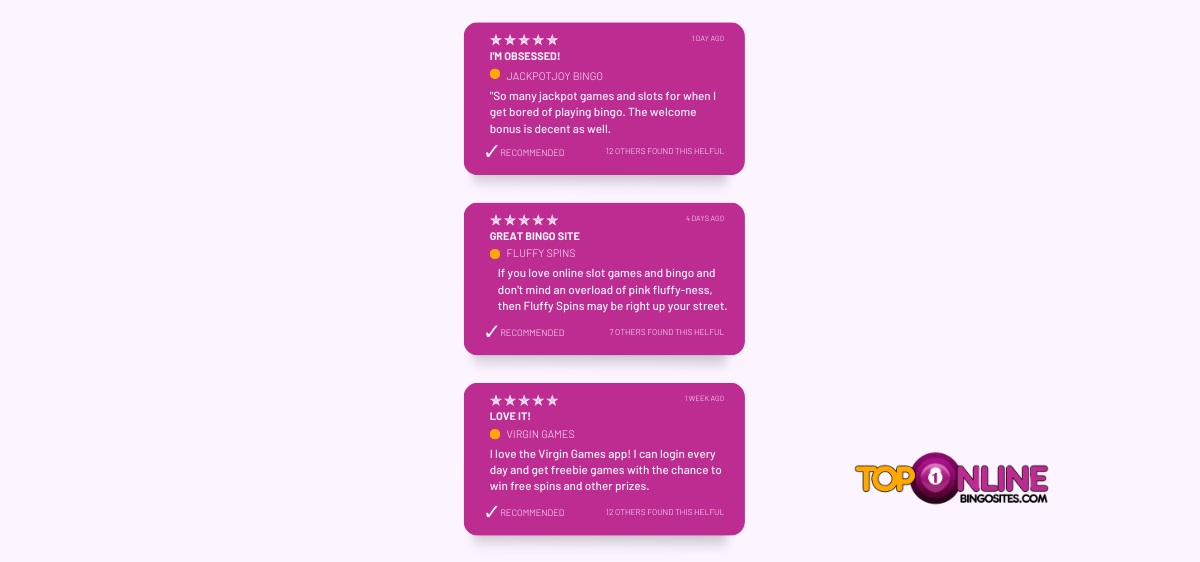 bingo sites reviews players graphic